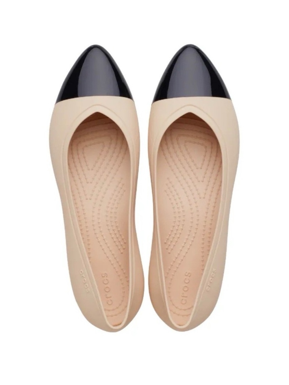 Crocs Brooklyn Cap Toe Flats